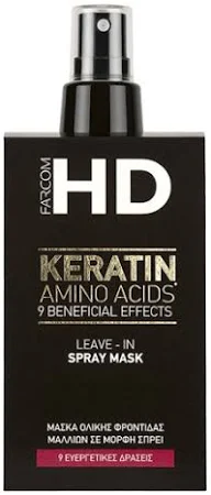 Farcom HD keratin leave in spray mask