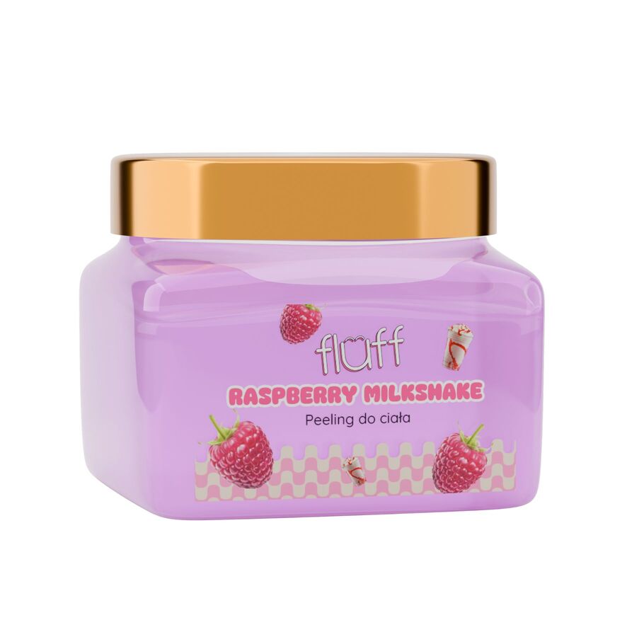 Beauty_Pin_Fluff_Raspberry_Milkshake_Body_Scrub_350ml (1) Fluff Raspberry Milkshake Body Scrub 350ml - Image 1
