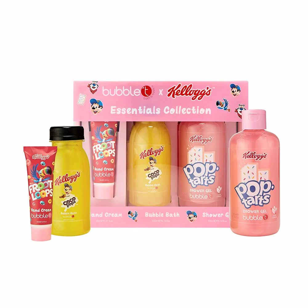 kelloggs-hand-cream-bubble-bath-shower-gel-gift-set Kellogg's Essentials Collection Gift Set - Image 1